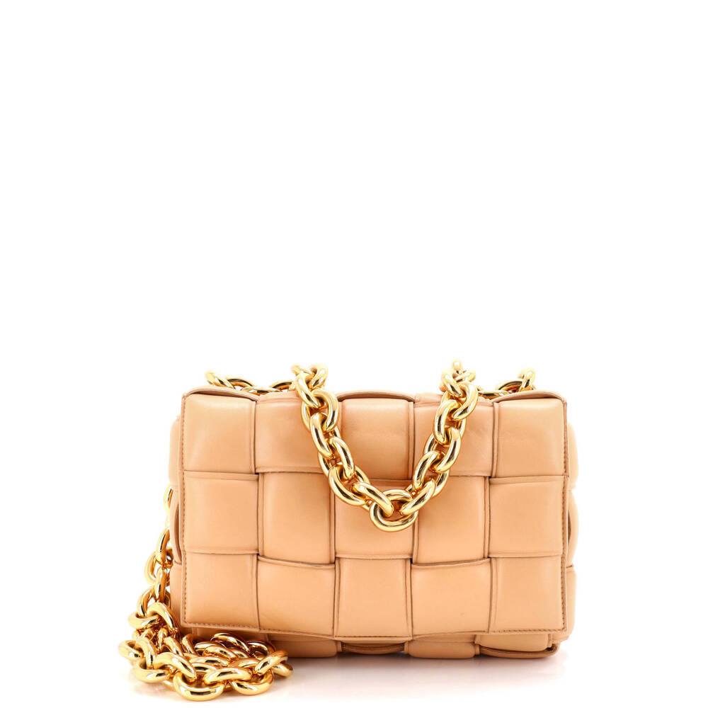 Bottega Veneta Cassette Chain Crossbody Bag